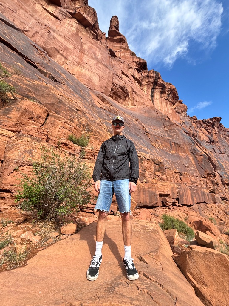 Red rocks hiking adventure